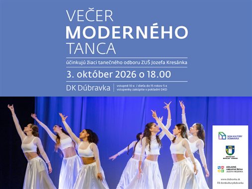 Večer moderného tanca 💃